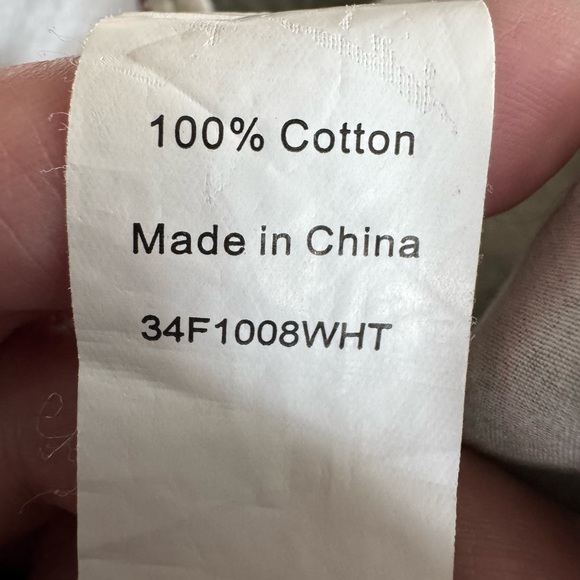 PETROL Grey rhinestone Cotton MEN’S Large LONG SLEEVE Western Shirt. Pearl snaps - Picture 5 of 8